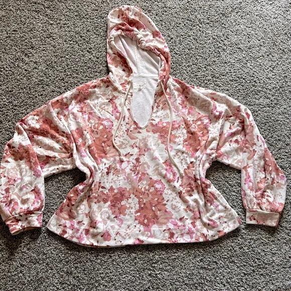 Lou & Grey In Bloom Floral Terry Hoodie - Picture 3 of 10